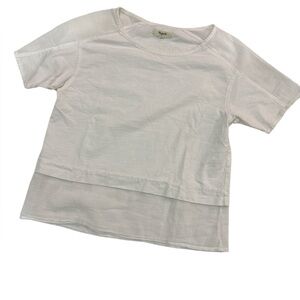 Madewell White Short Sleeve Tee